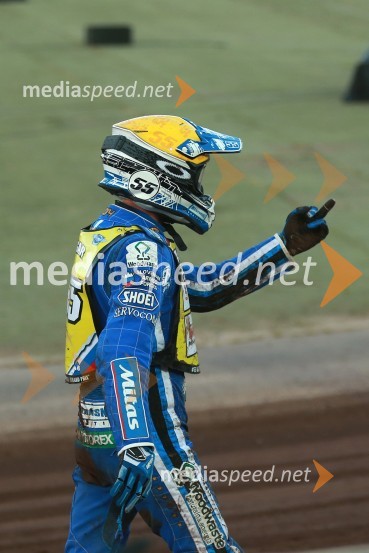  Matej Žagar, speedwayist (Slovenija)Žagarjev padec in obračun s Pedersenom