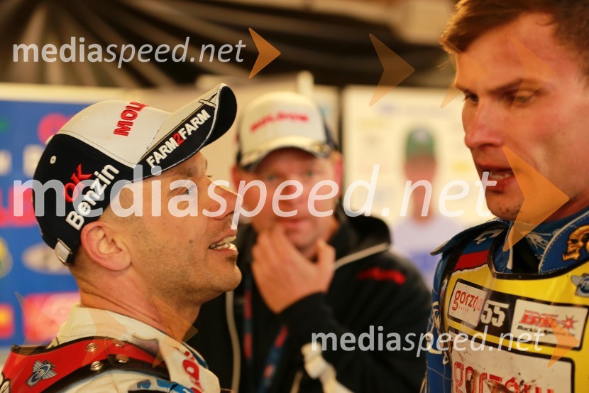  Nicki  Pedersen, speedwayist (Danska);  Matej Žagar, speedwayist (Slovenija)Žagarjev padec in obračun s Pedersenom