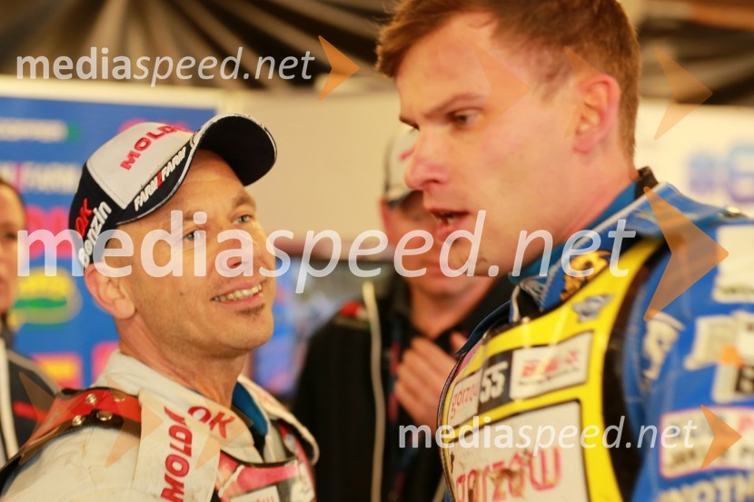  Nicki  Pedersen, speedwayist (Danska);  Matej Žagar, speedwayist (Slovenija)Žagarjev padec in obračun s Pedersenom