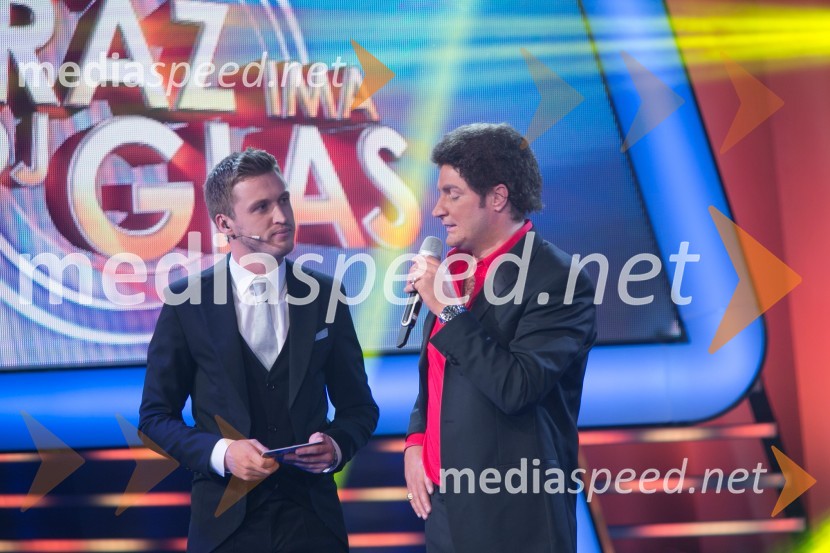  Denis Avdić, voditelj;  Vlado  Pilja, glasbenikZnan obraz ima svoj glas, zadnja oddaja