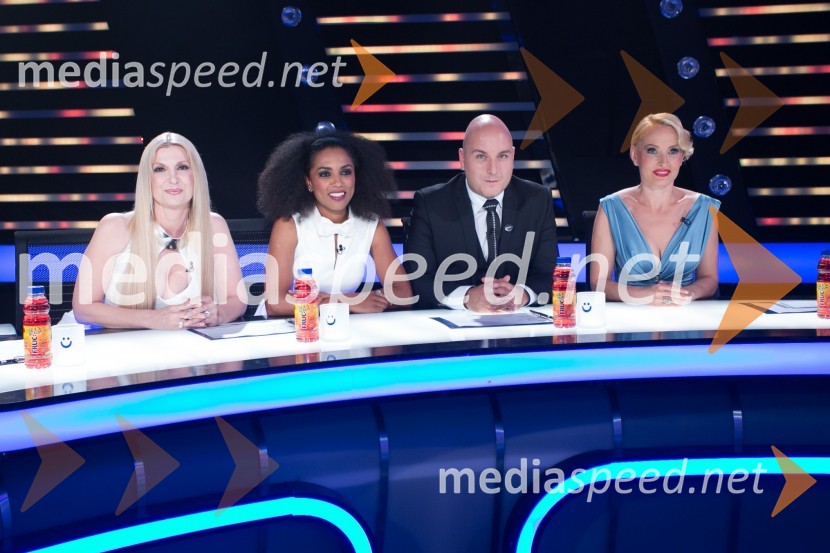  Helena Blagne, pevka;  Irena Yebuah Tiran, operna pevka;  Boštjan Gombač, glasbenik;  Tanja Ribič, igralkaZnan obraz ima svoj glas, zadnja oddaja