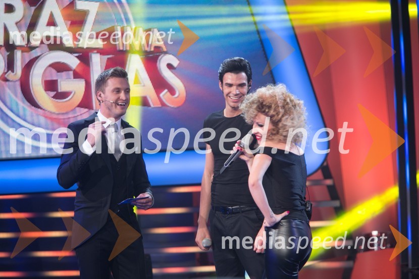  Denis Avdić, voditelj;  Matjaž Kumelj, maneken;  Daša Gradišek, pevkaZnan obraz ima svoj glas, zadnja oddaja