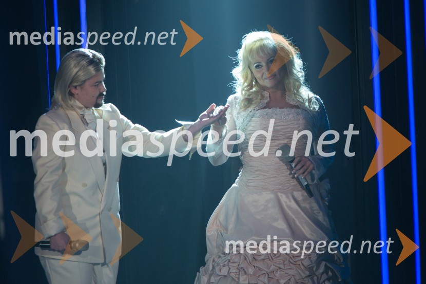  Ana Maria Mitić, stand up komičarka;  Natalija Kolšek, pevkaZnan obraz ima svoj glas, zadnja oddaja