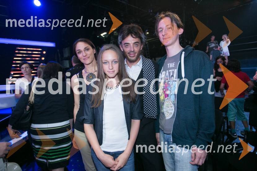  Barbara Klepač;  Ana Klepač;  Tomaž Klepač, pevec;  Jure KlepačZnan obraz ima svoj glas, zadnja oddaja