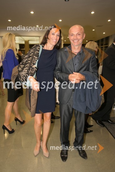 dr. Nataša Slak Valek, STO;  Danilo ValekBled film festival, otvoritvena slovesnost