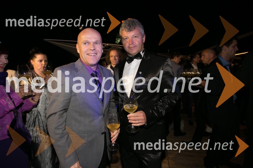  Marijan Jurenec, manager;  Jure  Bricman,  Porcelan CatbryurBled film festival, otvoritvena slovesnost