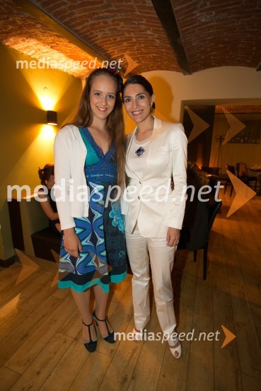  Zala Linea Rutar;  Caterina Murino, igralkaBled film festival, otvoritvena slovesnost