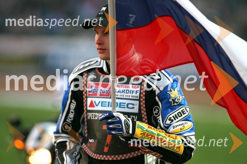 Matej Žagar (Slovenija)SPEEDWAY SGP 2007, VN Italije, dirka