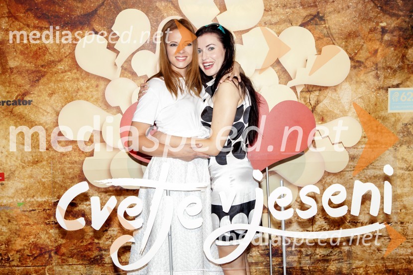  Nina Pušlar, pevka;  Maja Martina Merljak, igralkaMuzikal Cvetje v jeseni, novinarska konferenca