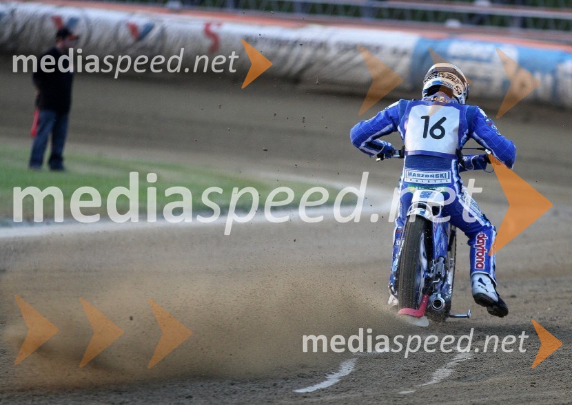  Matej Žagar, speedwayist (Slovenija)Žagar s sedmim mestom neposredno na GP Challenge