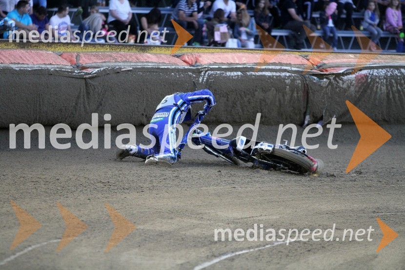  Matej Žagar, speedwayist (Slovenija)Žagar s sedmim mestom neposredno na GP Challenge