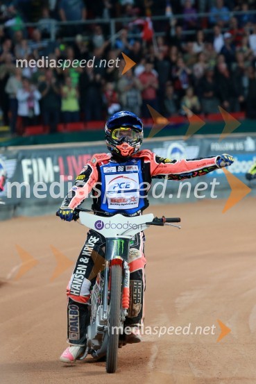  Niels-Kristian  Iversen, speedwayist (Danska)Iversen zadnji kralj Parkna, Žagar za točko ob polfinale