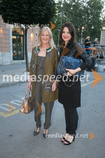  Mija Janković, soproga Zorana Jankovića;  Monika Zupanc Jelinčič62. Ljubljana Festival, otvoritev s Carmino Burano