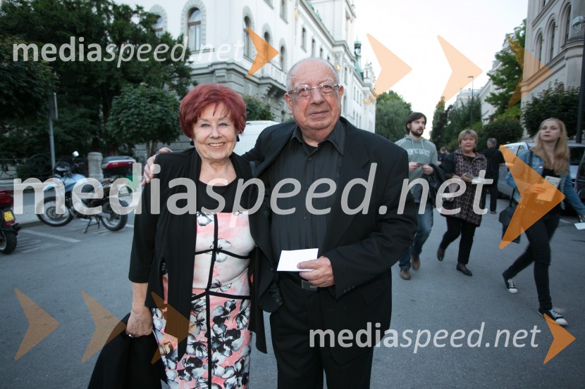  Milena Balažic;  Štefan Balažic, tekač (2454)62. Ljubljana Festival, otvoritev s Carmino Burano