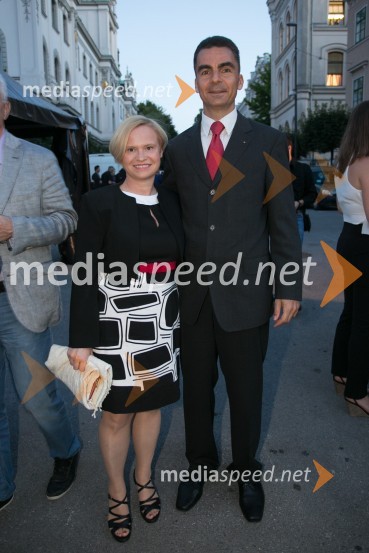  Andreja Šuštaršič Tomšič;  Danilo Tomšič, Telekom Slovenije62. Ljubljana Festival, otvoritev s Carmino Burano