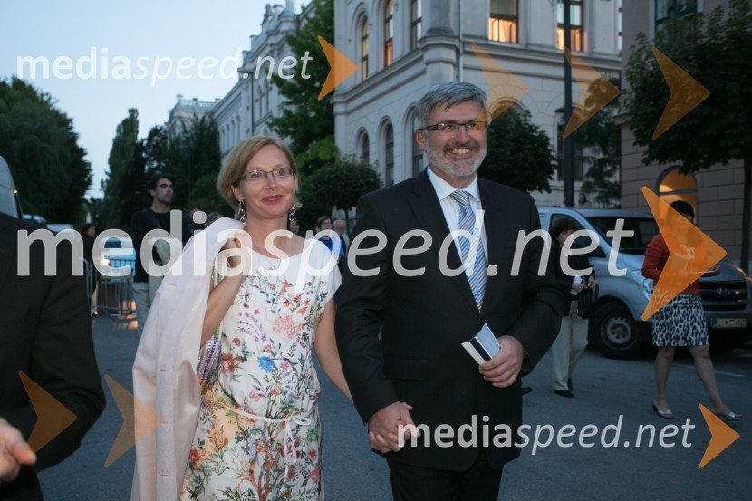  ... ;  Roman  Jakič, minister za obrambo62. Ljubljana Festival, otvoritev s Carmino Burano