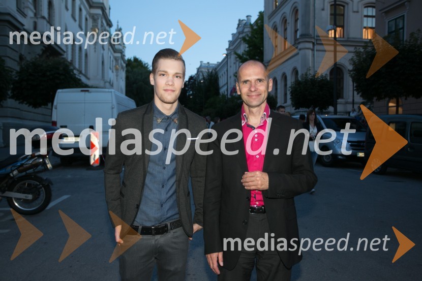  Tim Grilc;  dr. Uroš Grilc, minister za kulturo62. Ljubljana Festival, otvoritev s Carmino Burano