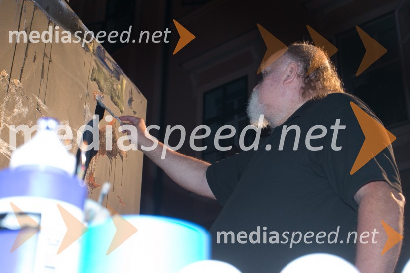  Zmago Modic, slikar62. Ljubljana Festival, otvoritev s Carmino Burano