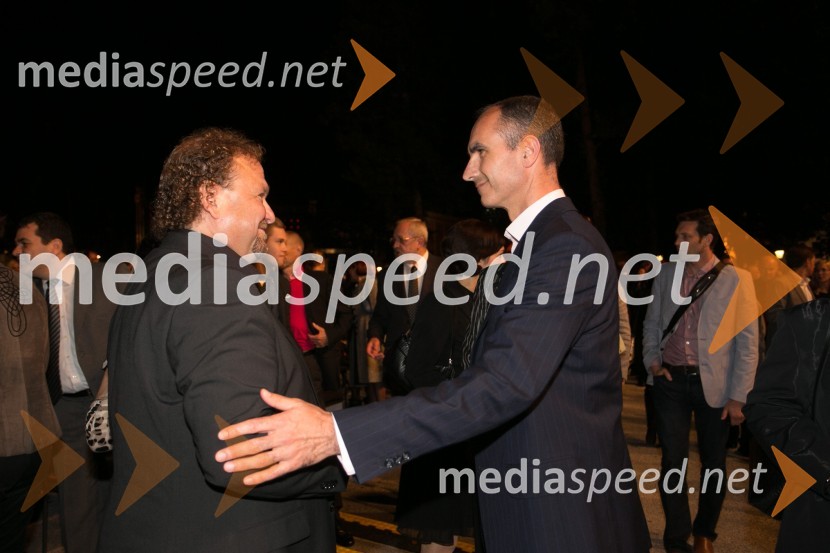  Darko  Brlek, direktor, Festival Ljubljana;  Marko Boštjančič,  član uprave Telekoma62. Ljubljana Festival, otvoritev s Carmino Burano