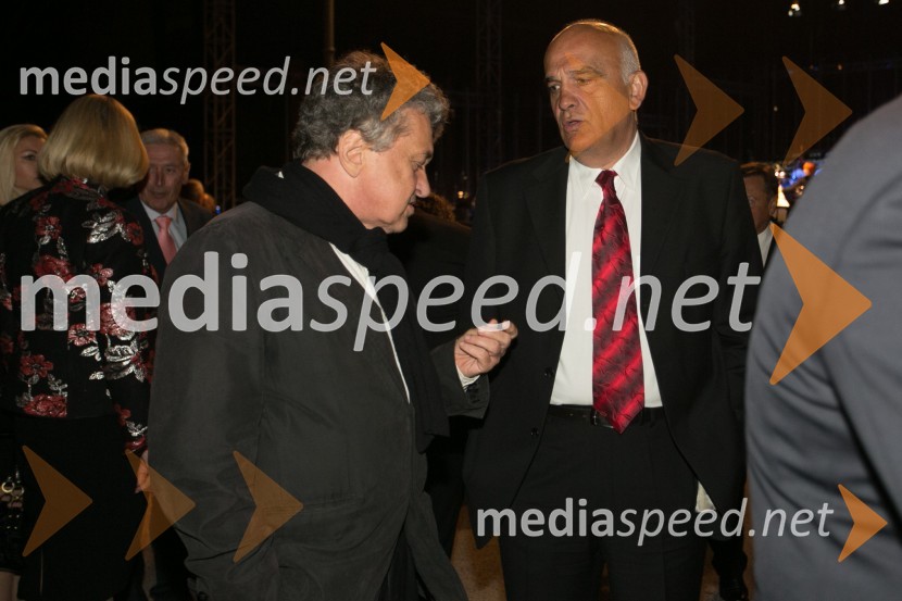  Janez Koželj, podžupan Mestne občine Ljubljana;  Miodrag Dakić62. Ljubljana Festival, otvoritev s Carmino Burano