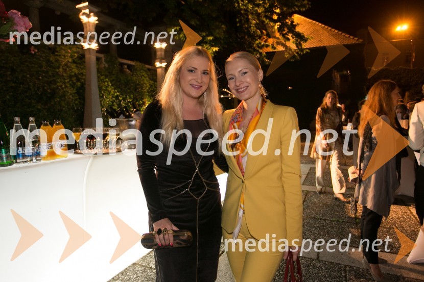  Danica Lovenjak, novinarka;  Maja Ferme, modna oblikovalka62. Ljubljana Festival, otvoritev s Carmino Burano