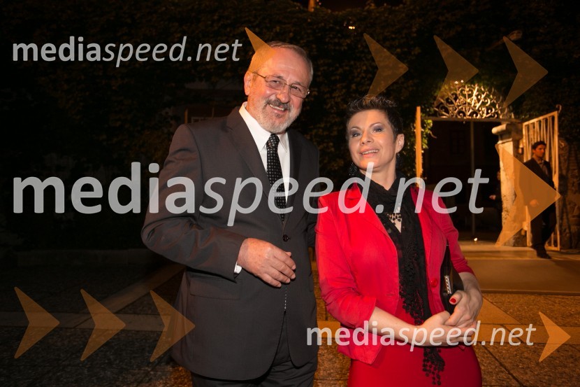  Ivica  Šarić, minister za kulturo in šport kantona Sarajevo;  Aida Čorbadžić, operna pevka62. Ljubljana Festival, otvoritev s Carmino Burano