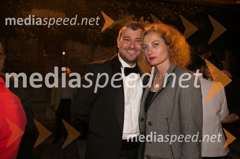 Ivo  Jordanov, operni pevec;  Hermina Kovačič, svetovalka za odnose z javnostmi, Festival Ljubljana62. Ljubljana Festival, otvoritev s Carmino Burano