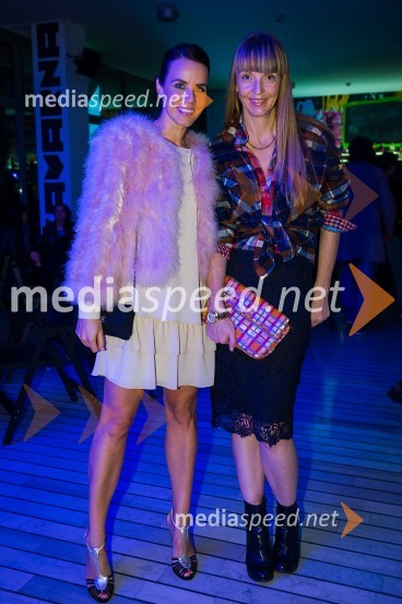  Lorella Flego, voditeljica;  Petra Windschnurer, modna urednica Elle40 let! Danes praznuje: Lorella Flego