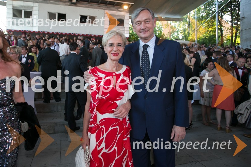  Metka  Premerl, slavistka;  Danilo Türk, nekdanji predsednik Republike SlovenijeSprejem ob ameriškem dnevu neodvisnosti