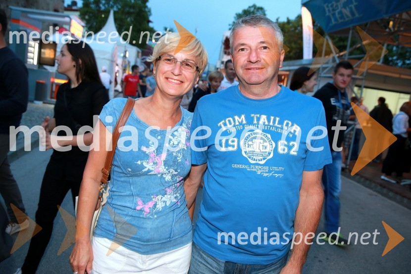 Viktorija Kralj, tajnica vodstva UM;  Stanko Svenšek22. Festival Lent: koncert Inner circle