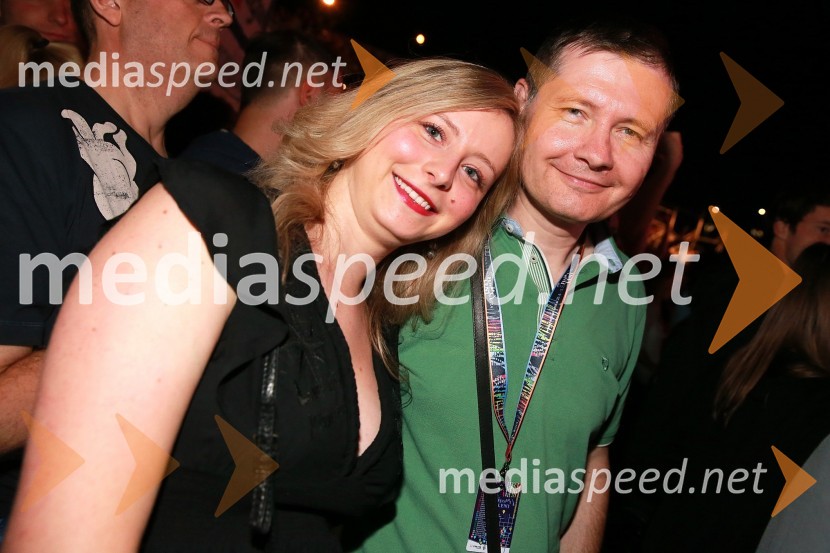  Ana Marinič, Zavarovalnica Maribor; mag. Igor Marinič, namestnik generalnega direktorja Pošte Slovenije 22. Festival Lent: koncert Inner circle