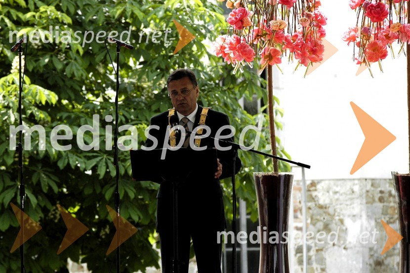 Zoran Jankovič, župan LjubljaneSvečana seja Mestne občine Ljubljana