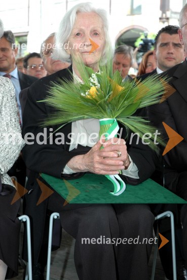Kristina Brenkova, pisateljicaSvečana seja Mestne občine Ljubljana