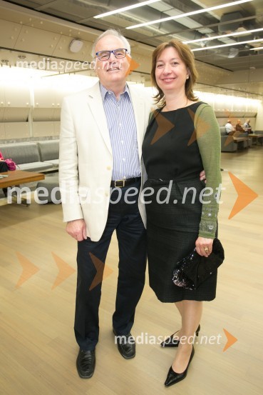  Kristijan  Ukmar,  nekdanji ravnatelj SNG Opera, Balet Ljubljana;  Branka Strmole Ukmar, Waldorfska šola LjubljanaOpera Lohengrin, Festival Ljubljana