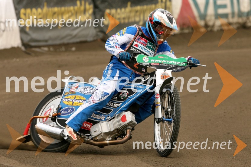 Greg Hancock (ZDA)SPEEDWAY GRAND PRIX, VN Evrope 2007, trening