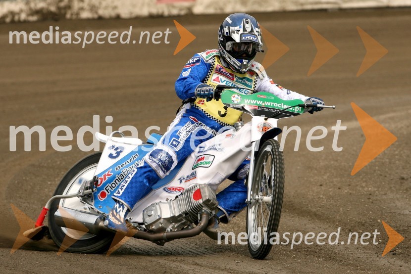 Nicki Pedersen (Danska)SPEEDWAY GRAND PRIX, VN Evrope 2007, trening