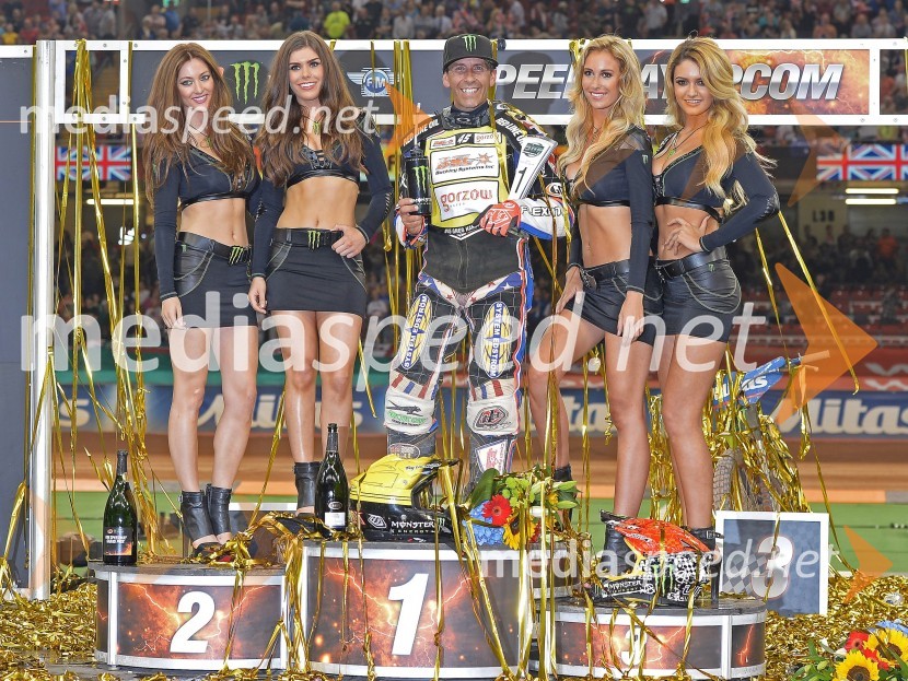  ... ;  ... ;  Greg  Hancock, speedwayist (ZDA);  ... ;  ... Žagar nezadovoljen s šestimi točkami v Cardiffu