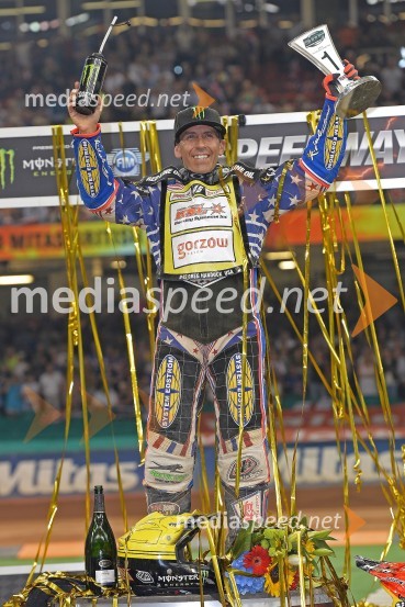  Greg  Hancock, speedwayist (ZDA)Žagar nezadovoljen s šestimi točkami v Cardiffu