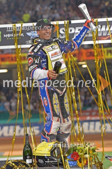  Greg  Hancock, speedwayist (ZDA)Žagar nezadovoljen s šestimi točkami v Cardiffu