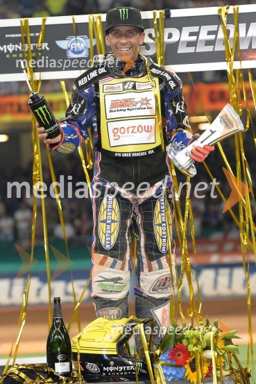  Greg  Hancock, speedwayist (ZDA)Žagar nezadovoljen s šestimi točkami v Cardiffu