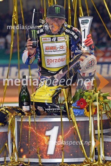  Greg  Hancock, speedwayist (ZDA)Žagar nezadovoljen s šestimi točkami v Cardiffu