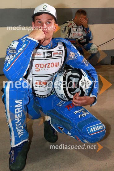  Matej Žagar, speedwayist (Slovenija);  Nicki  Pedersen, speedwayist (Danska)Žagar nezadovoljen s šestimi točkami v Cardiffu