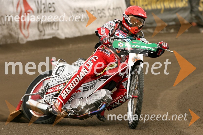 Hans Andersen (Danska)SPEEDWAY GRAND PRIX, VN Evrope 2007, trening