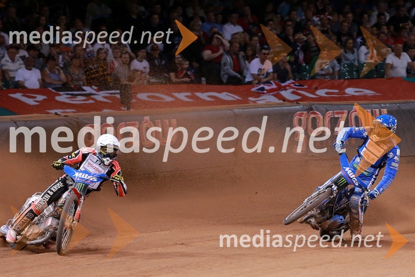  Niels-Kristian  Iversen, speedwayist (Danska);  Matej Žagar, speedwayist (Slovenija)Žagar nezadovoljen s šestimi točkami v Cardiffu