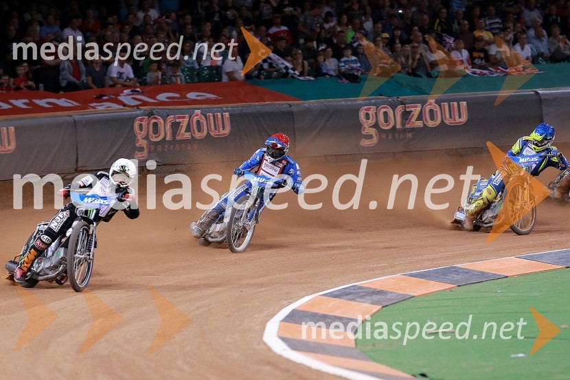  Tai  Woffinden, speedwayist (Velika Britanija);  Matej Žagar, speedwayist (Slovenija);  Krzysztof  Kasprzak, speedwayist (Poljska)Žagar nezadovoljen s šestimi točkami v Cardiffu