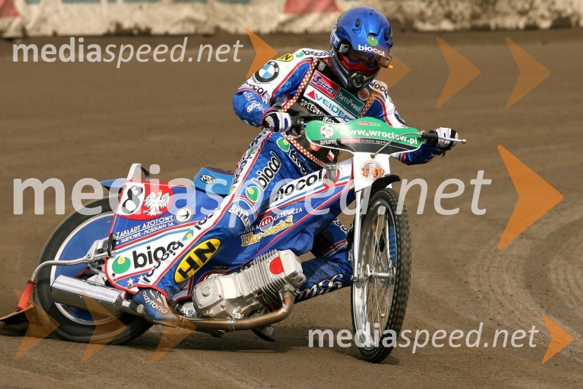 Tomasz Gollob (Poljska)SPEEDWAY GRAND PRIX, VN Evrope 2007, trening