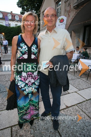  Gitti Schlathau;  Heinz  Slesak, generalni direktor Porsche Slovenija d.o.o.Maria Pages, flamenko in poezija