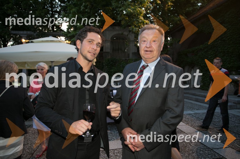  Miha Žerko, predsednik uprave SRC;  Ivan ŽerkoMaria Pages, flamenko in poezija