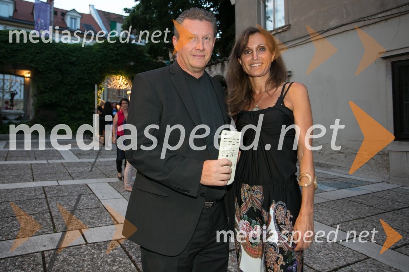  Davorin Poherc, direktor podjetja Kemofarmacija d.d.; dr. med. spec.  Nataša Poherc, Zdravstveni dom LjubljanaMaria Pages, flamenko in poezija