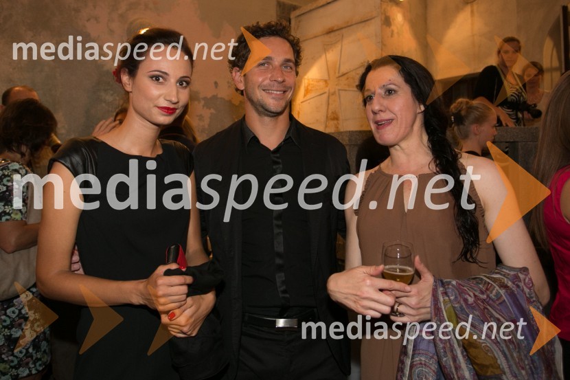  Sara Pelko;  Miha Žerko, predsednik uprave SRC;  María Pagés, plesalkaMaria Pages, flamenko in poezija